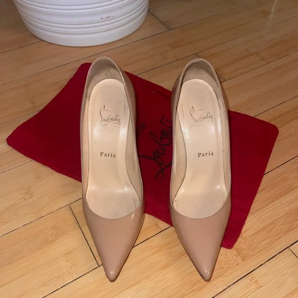 Christian Louboutin beige size 38 - Picture 2 of 10